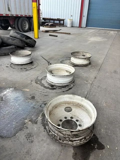 Rims at the shop &mdash; Sam&rsquo;s Tire Service