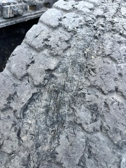 Worn tread inspection &mdash; Sam&rsquo;s Tire Service